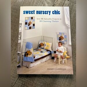Sweet Nursery Chic Bedding Set pattern book -